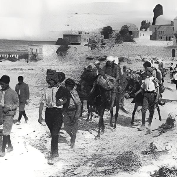 Marched from Harput to Aleppo, Syria